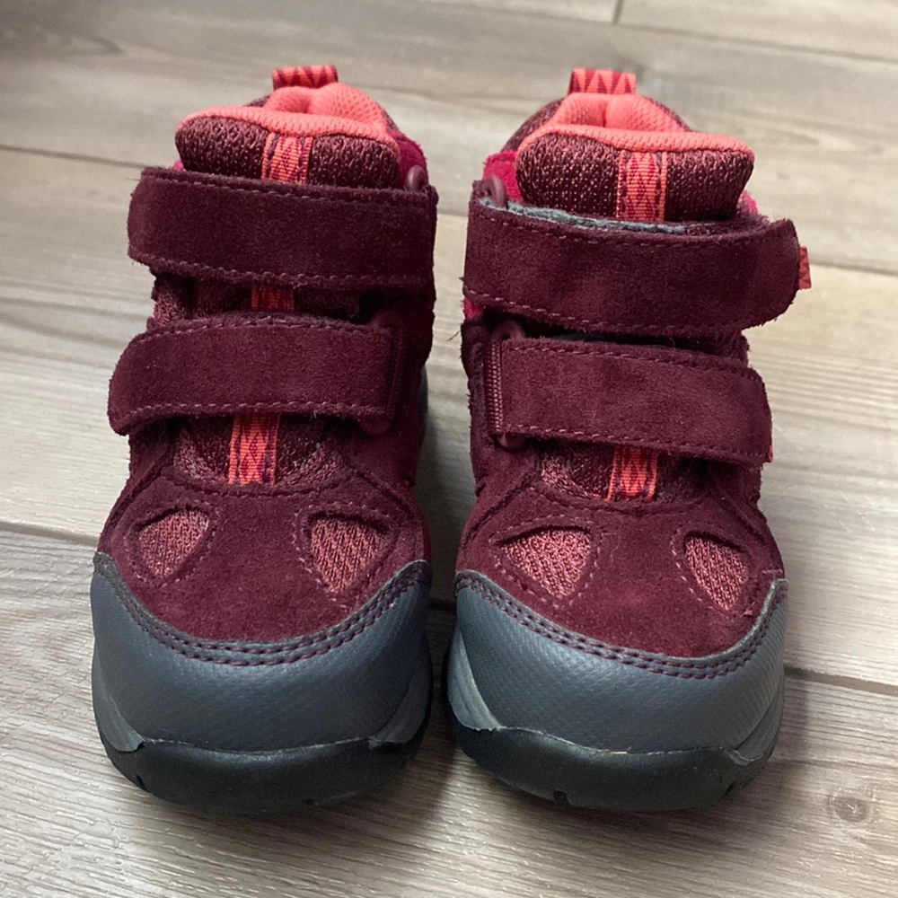 Toddler LL Bean Red hiking boots size 7